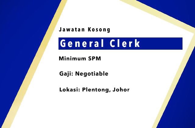 Jawatan Kosong Clerk Shah Alam - Soalan 31