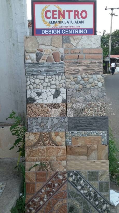 Harga Keramik Dinding Batu Alam Centro Motif Cemerlang!