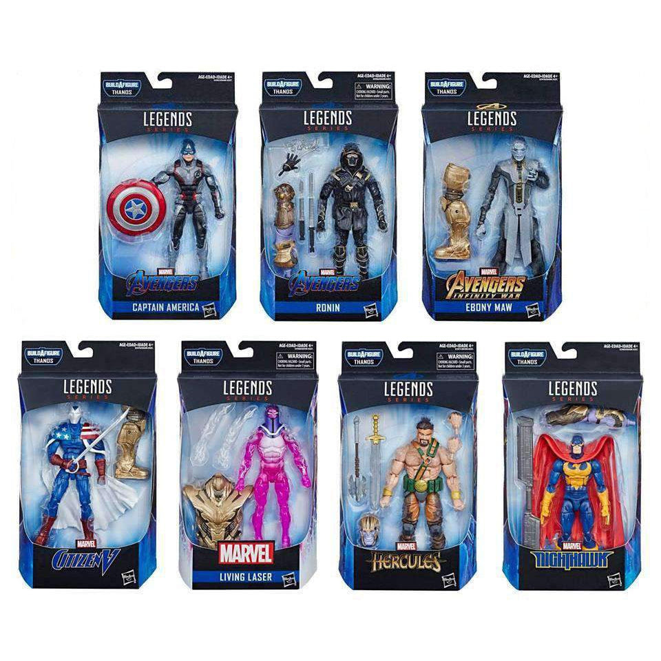 Image of Avengers: Endgame Marvel Legends (Thanos BAF) - Complete Case of 8