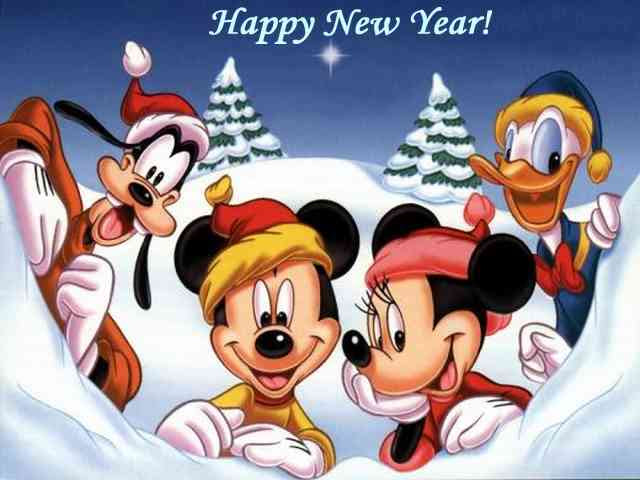 Happy New Year Disney Cartoon Images