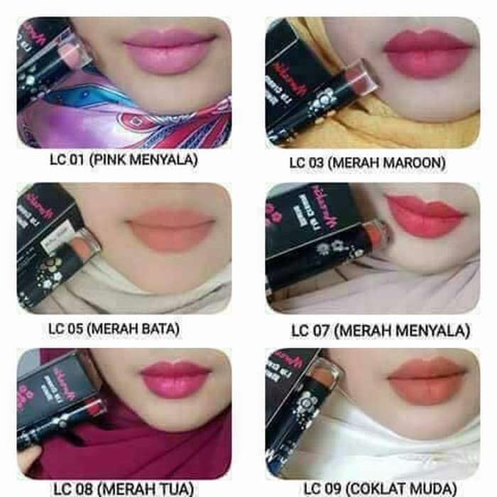 12+ Info Terbaru Lipstik Inez Warna Merah Bata