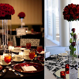 Wedding Decoration Ideas Red And White