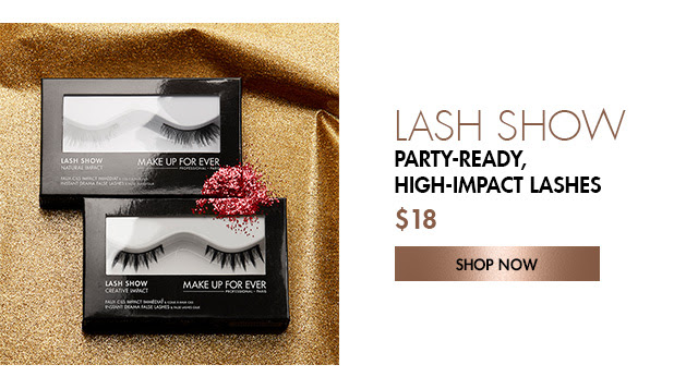 The $18 party-ready False Lashes: Lash Show