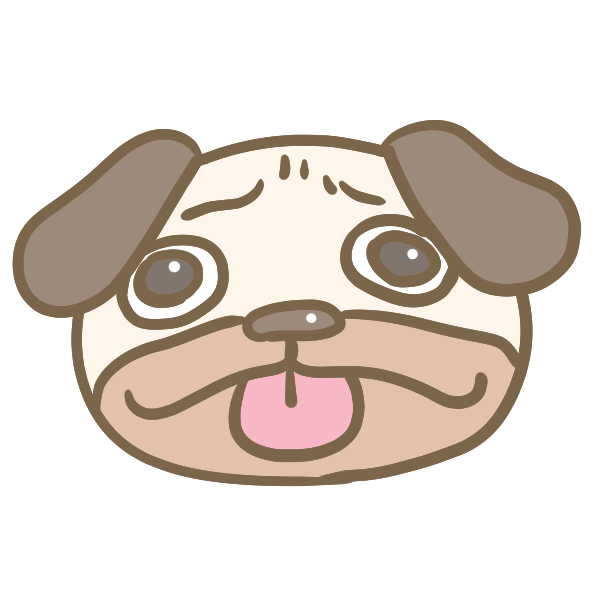 最高パグ イラスト かわいい 全イラスト集