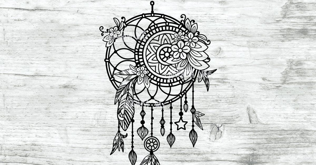 Free Free Layered Moon Mandala 18 SVG PNG EPS DXF File