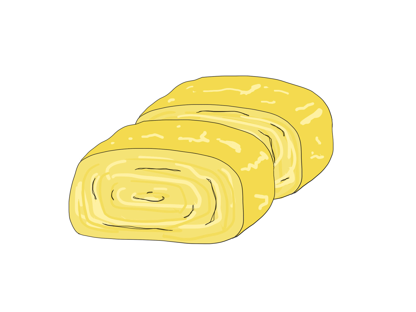 70以上 お 弁当 卵焼き イラスト シモネタ