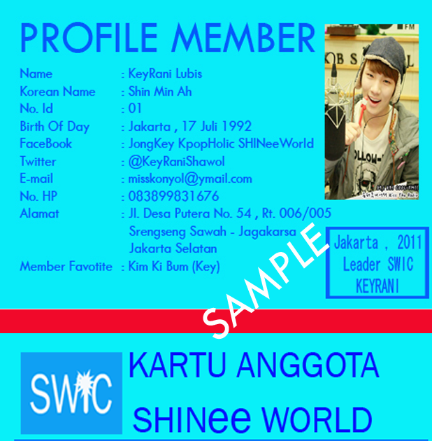 Contoh Id Card Panitia Un - Contoh Ole