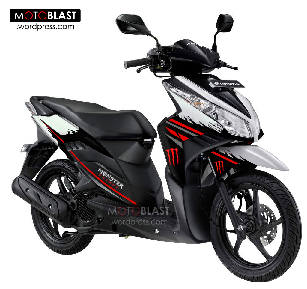 Modif Stiker Vario 125 Putih Galeri Motor Vario