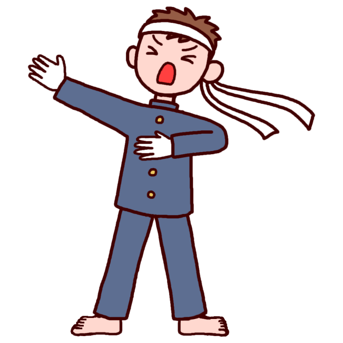70以上 応援 合戦 イラスト 髪型
