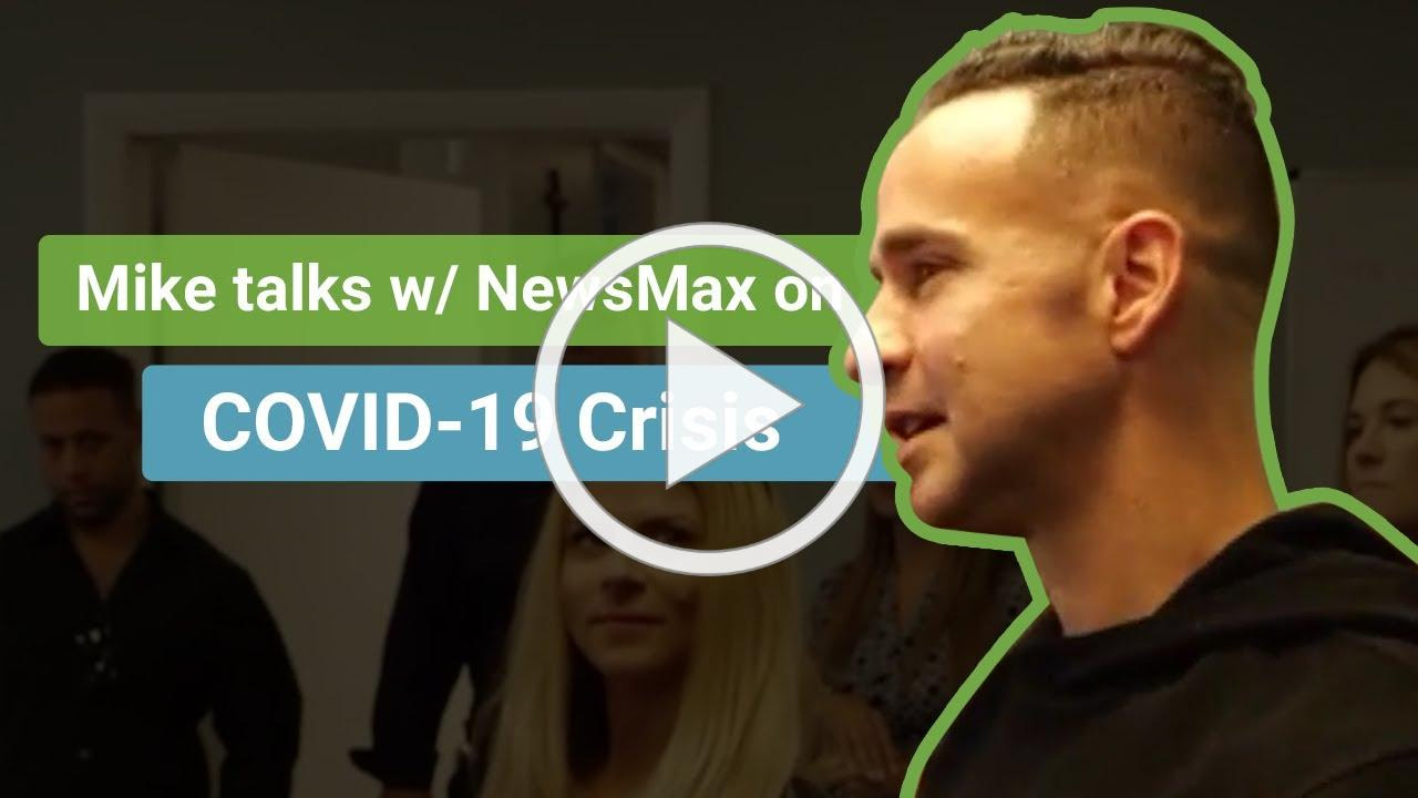 Mike talks with Newsmax on COVID-19 Crisis