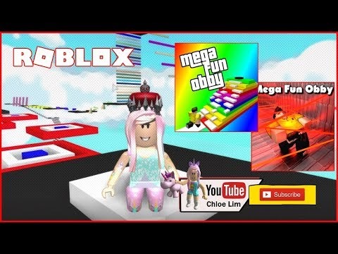 Chloe Tuber Roblox Mega Fun Obby Gameplay 1315 Part 8 Of My Long Quest On The Mega Fun Obby - super fun oby roblox