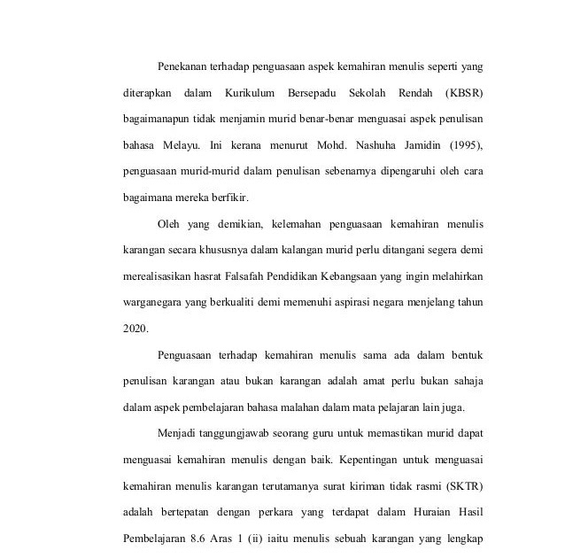 Surat Rasmi Sekolah Rendah - Blog Mesra a