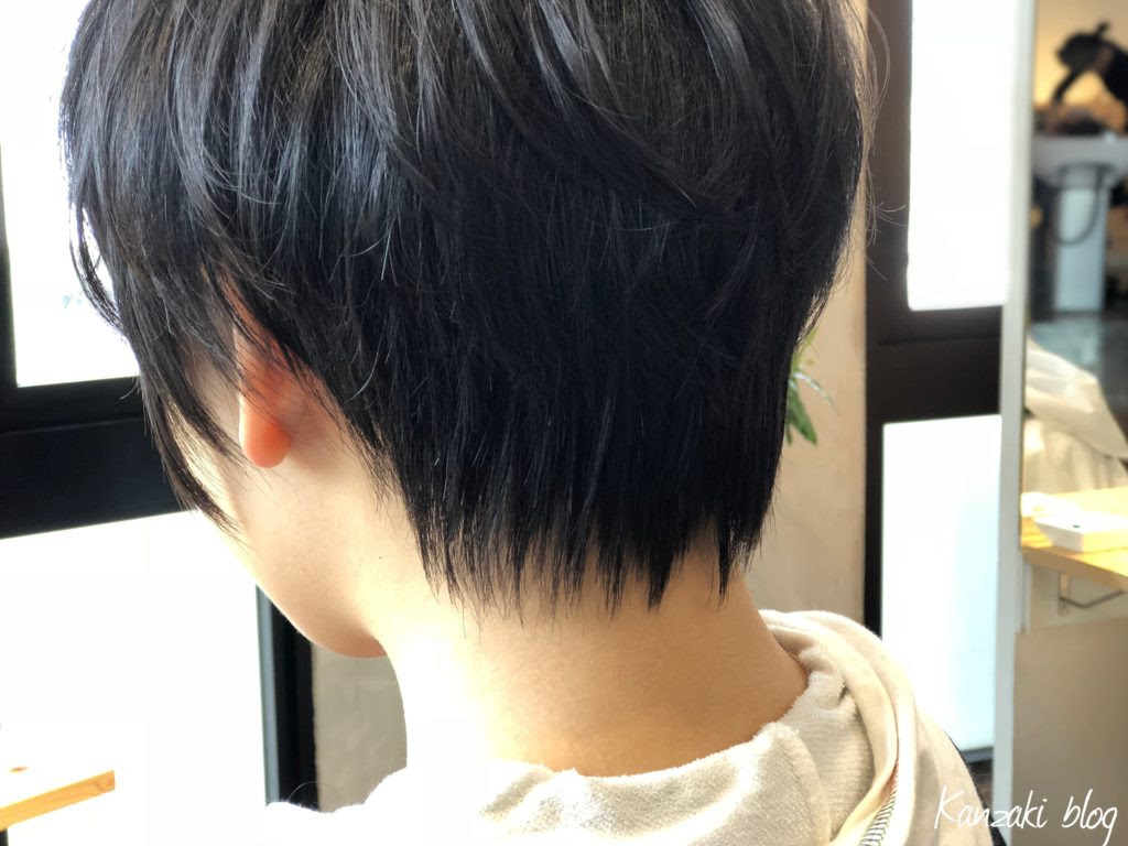 ショート 襟足 はねる ヘアスタイルコレクション
