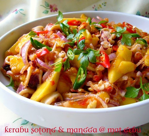 KERABU SOTONG & MANGGA - Dapur Tanpa Sempadan