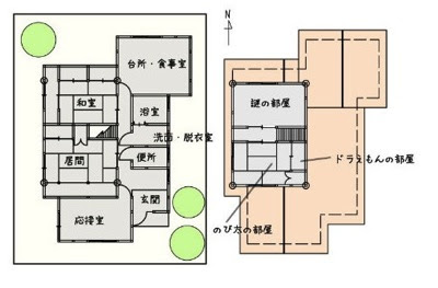 のび太の家の間取り のび太の家の間取り Walpavxv
