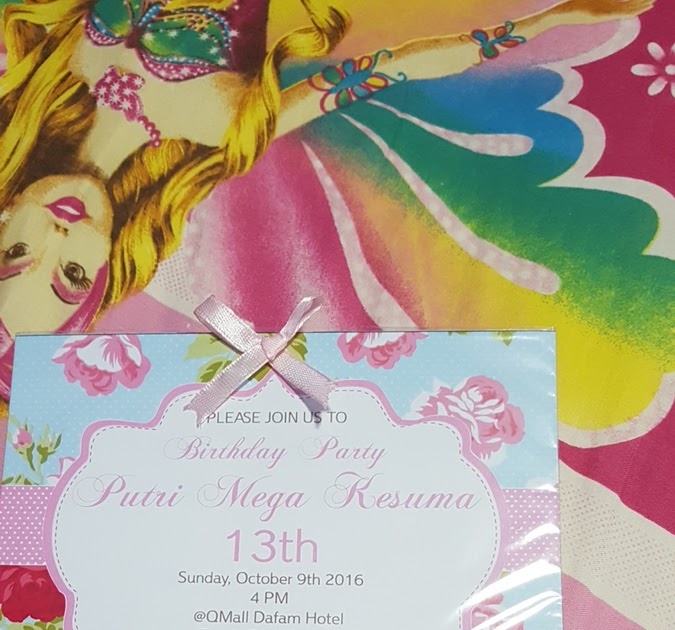 Contoh Kartu Undangan Selamat Ulang Tahun Dalam Bahasa ...