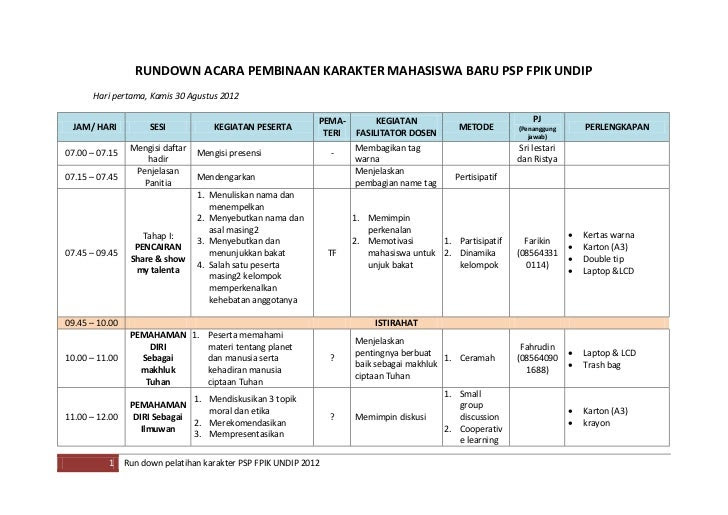 Contoh Proposal Acara Seminar [11] - Contoh Z