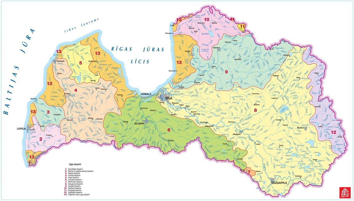 Karta Latvija Karta