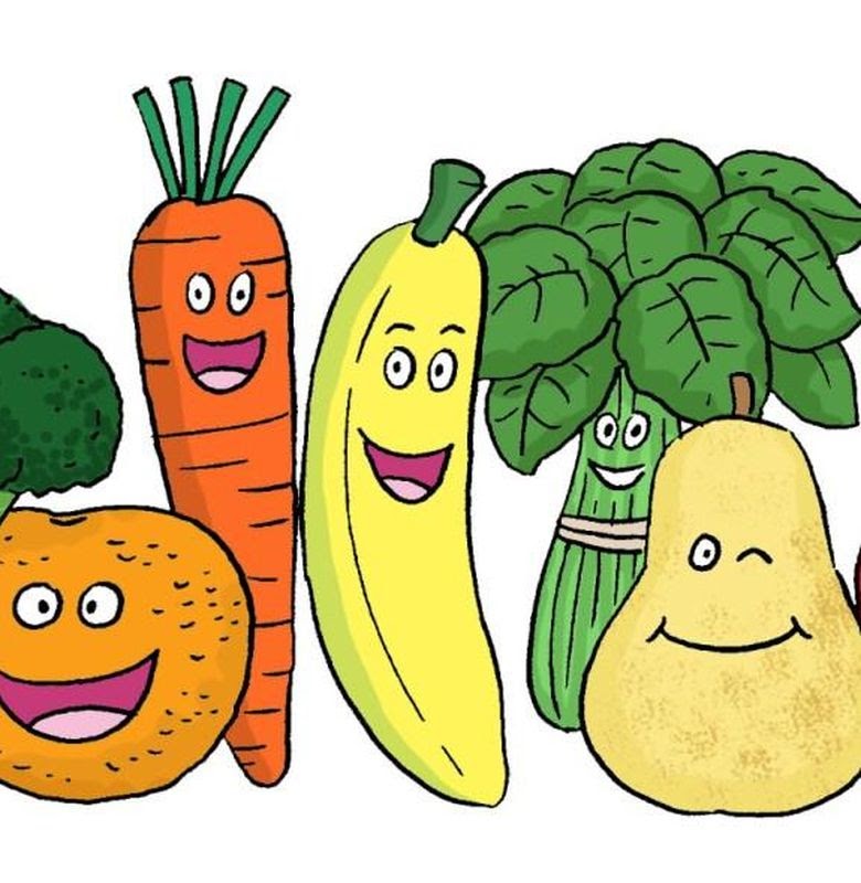 Inspirasi Baru Gambar Makanan Sehat Kartun, Kartun Anak