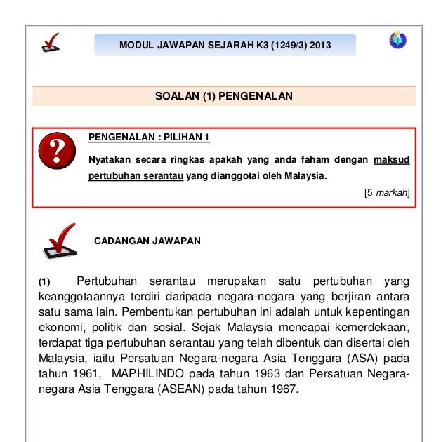 Jawapan Soalan Esei Sejarah - Super Bowl Eve