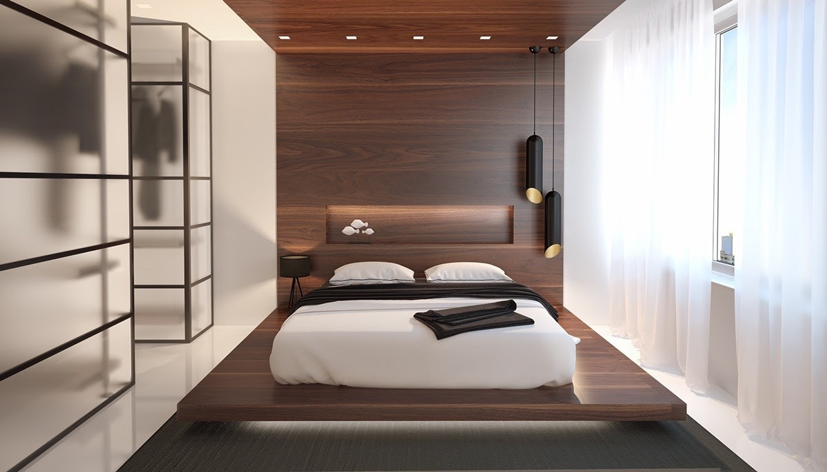 Although white or neutral colors are considered the epitome of modern minimalist design, splashes of bolder colors and combinations can work quite well in minimalist bedroom decors, and we will present you with some iconic modern designs, which prove that. 40 Serenely Minimalist Bedrooms To Help You Embrace Simple Comforts