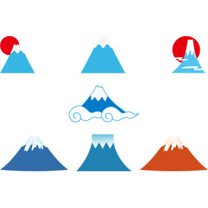 かわいいディズニー画像 新鮮な富士山 フリー素材 イラスト 商用可