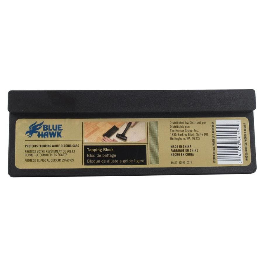 Tense your abs and your legs, and raise your legs slowly to the front until they are parallel with the floor. Blue Hawk Black Tapping Block In The Laminate Flooring Accessories Department At Lowes Com