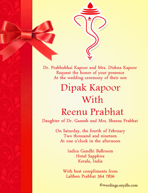 Wedding Card Cover Matter In English Wedding Card