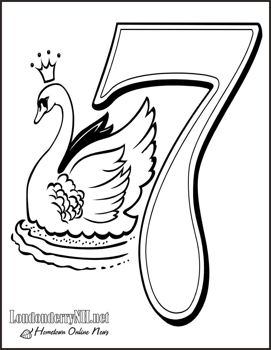 12 Days Of Christmas Coloring Pages - Coloring Pages Kids