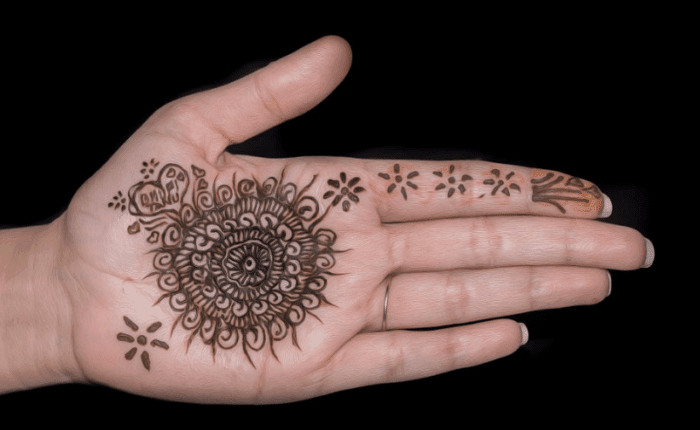  Motif  Henna  Bunga