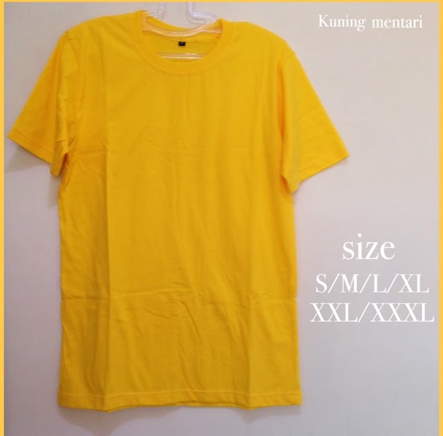 Download Mentahan Kaos Polos Warna Hitam Depan Belakang