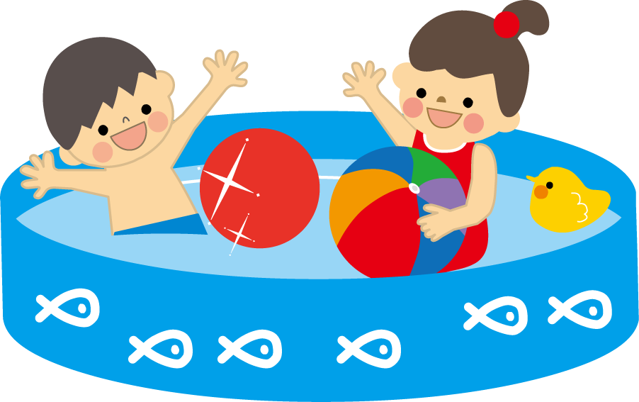 水遊び イラスト イラスト素材