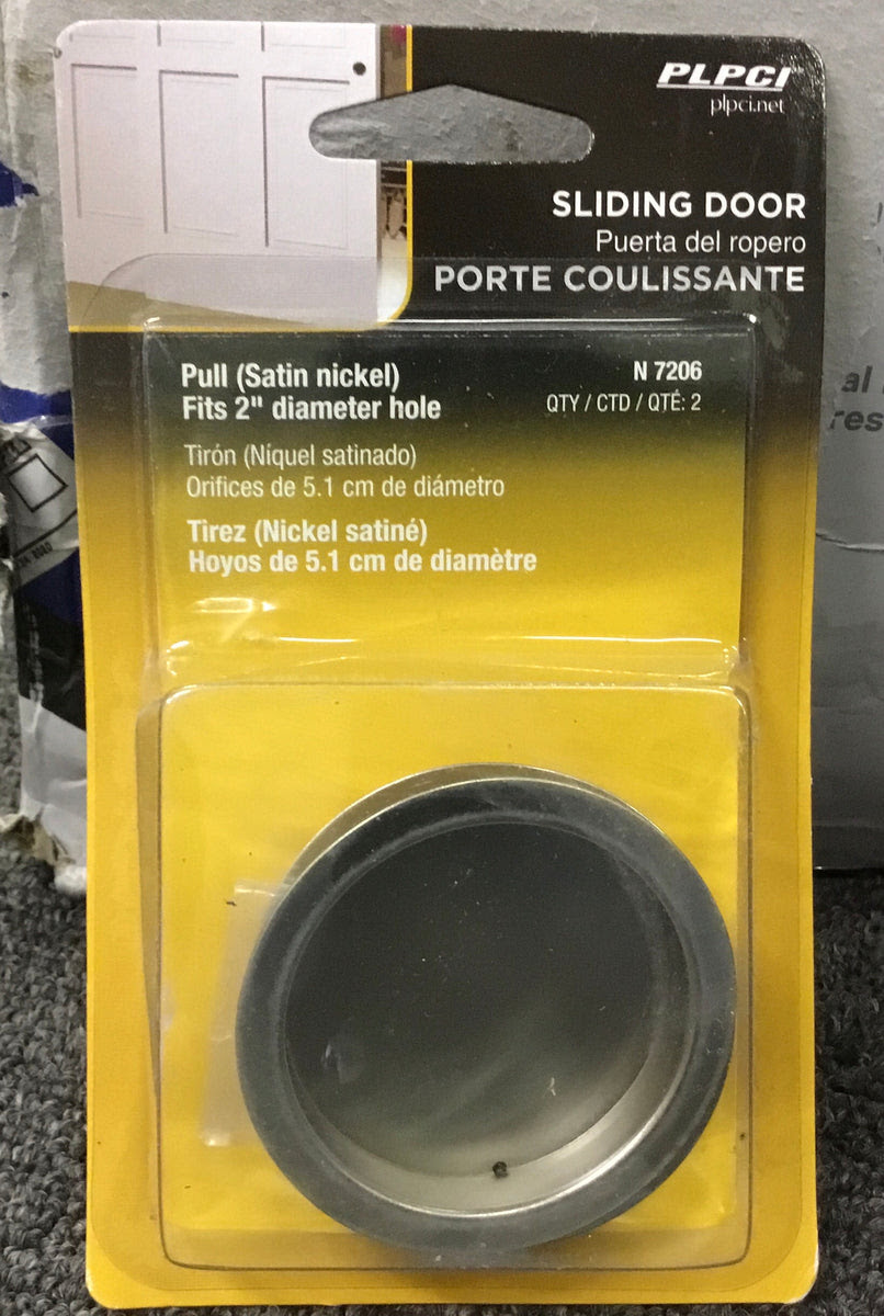 Check spelling or type a new query. Prime Line 2 In Plated Satin Nickel Sliding Closet Door Pull Tobiah Inc