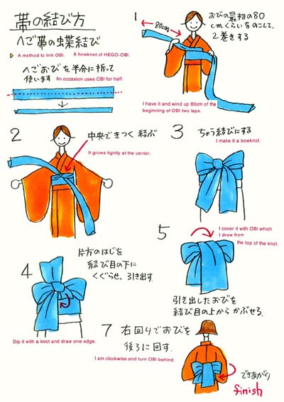 新鮮な着物 帯 結び方 イラスト ディズニー画像のすべて