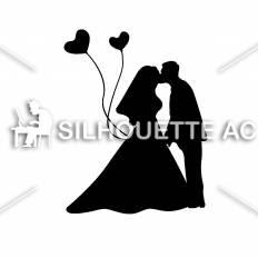 動物画像無料 トップ100結婚式 イラスト シルエット