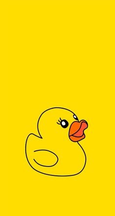  Gambar  Wallpaper Lucu Kuning WallpaperShit