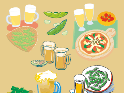 70以上 ビール イラスト 手書き 簡単 264607