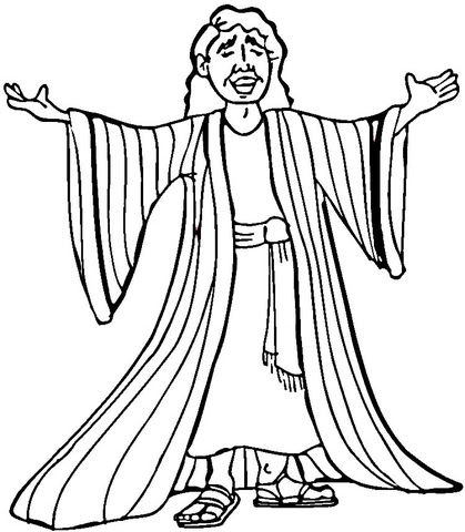 It covers the story of joseph and the interaction with him and his brothers. Joseph Many Colored Coat Coloring Page Free Printable Coloring Pages