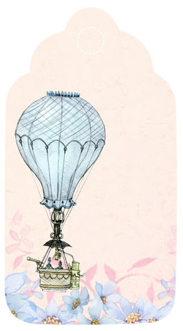 Free hot air balloon template printable. Hot Air Balloon Gift Tag Template Free Printable Papercraft Templates