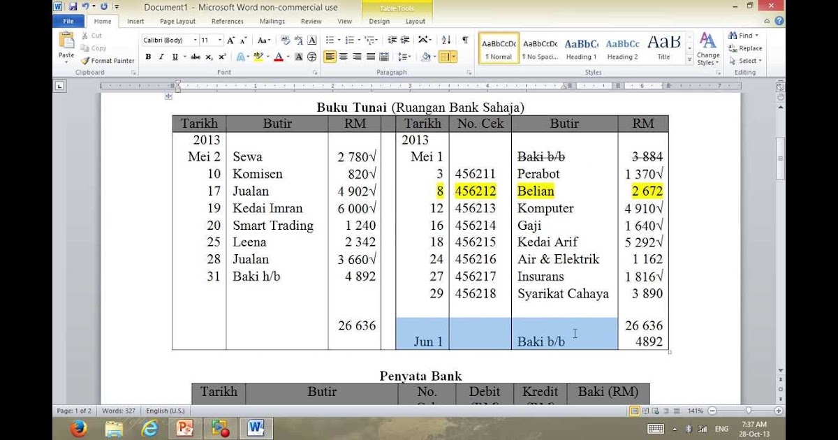 Contoh Soalan Prinsip Akaun Spm - Resepi Book o