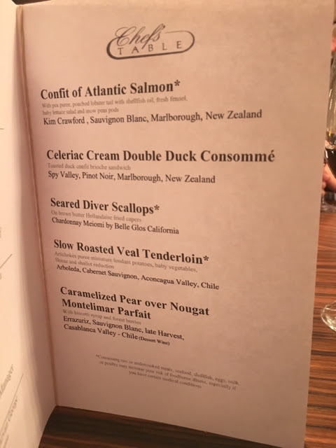 Just in terms of the wine offered, it's worth the price. Chefs Table Royal Caribbean International Cruise Critic Community