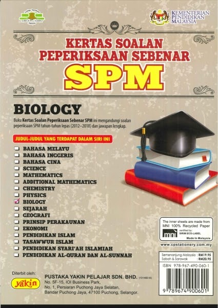 Soalan Sebenar Spm 2019 Ekonomi - Contoh Itu