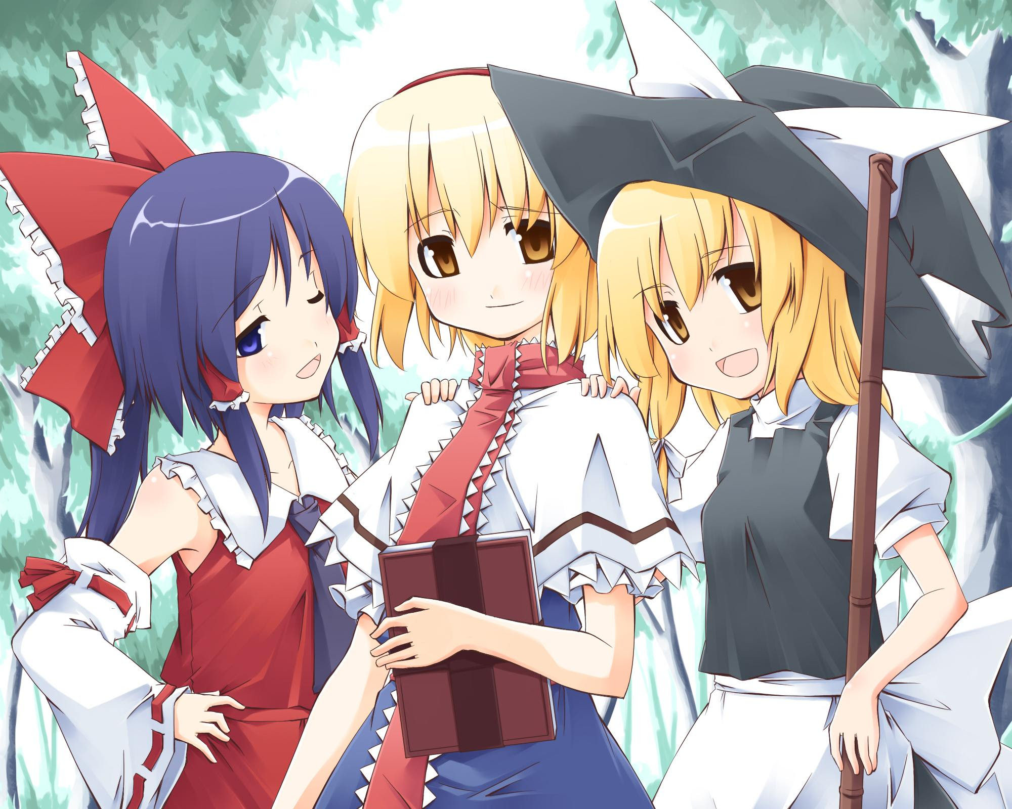 Jppngmuryosrt8h ダウンロード 東方 霊夢 魔 理沙 壁紙