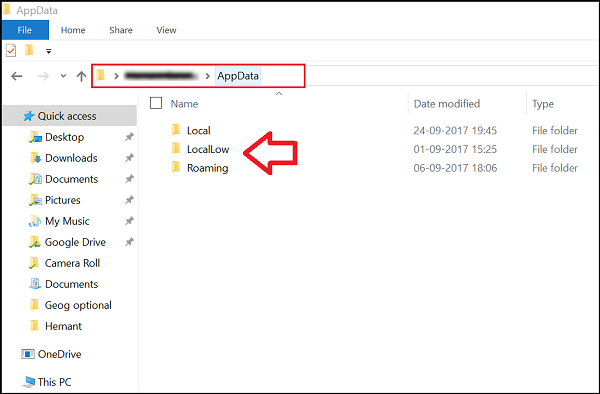 Local Locallow And Roaming Folders In Appdata On Windows 10 Explained Info Hack News