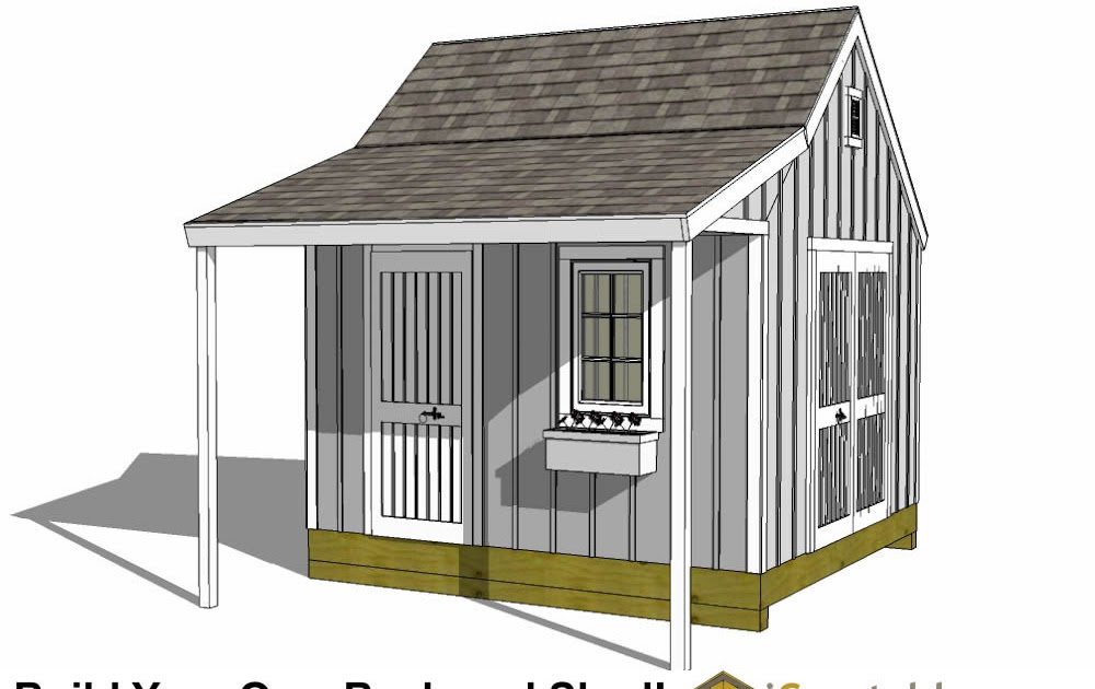 Storage Shed Plans 10x20