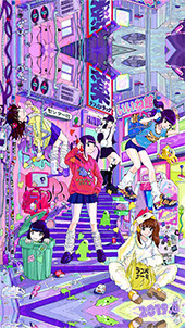 アニメ画像について 綺麗なでんぱ組 壁紙