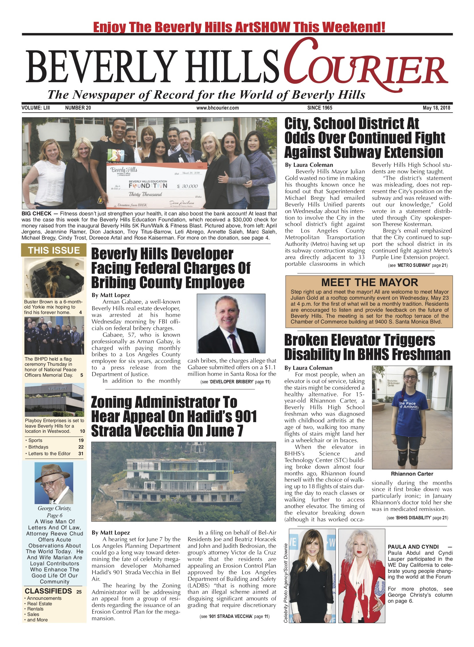 Beverly Hills Courier Media Kit - CanvaTemplete
