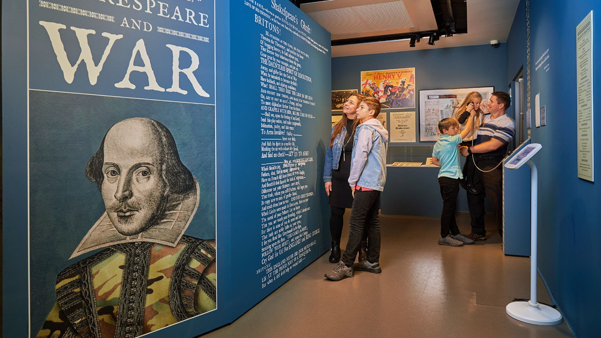 Inside the National Army Museum's Shakespeare and War GalleryGallery