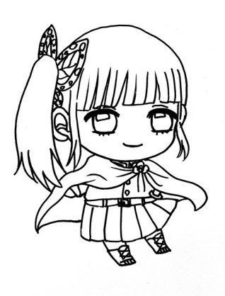 画像 かわいい 鬼 滅 の 刃 塗り絵 ミニキャラ Sikatbabato4gd