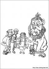 Download and print these wizard of oz coloring pages for free. The Wizard Of Oz Coloring Pages On Coloring Book Info